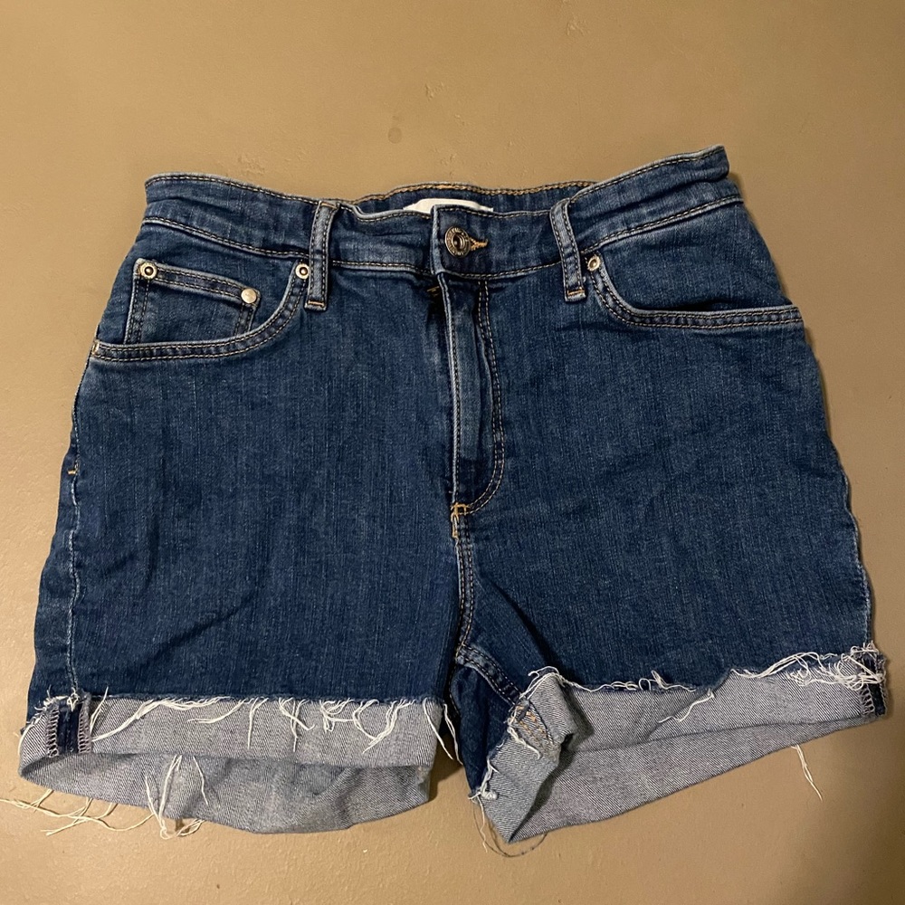 High Waisted Jean Shorts